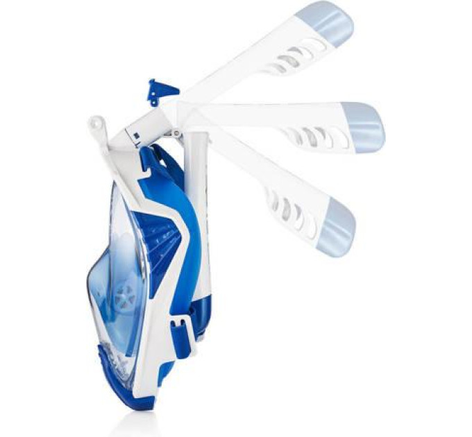 Повнолицева маска Aqua Speed DRIFT 7086 білий, синій Уні S/M 249-51