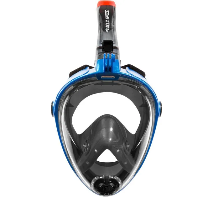 Повнолицьова маска Aqua Speed SPECTRA 2.0 9909 Чорний, Синій Уні S/M (247-10 S/M)