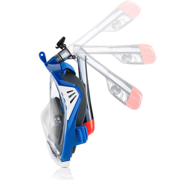 Повнолицева маска Aqua Speed DRIFT Чорний, Синій L/XL (249-01 L/XL)