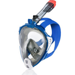 Повнолицева маска Aqua Speed DRIFT Чорний, Синій L/XL (249-01 L/XL)