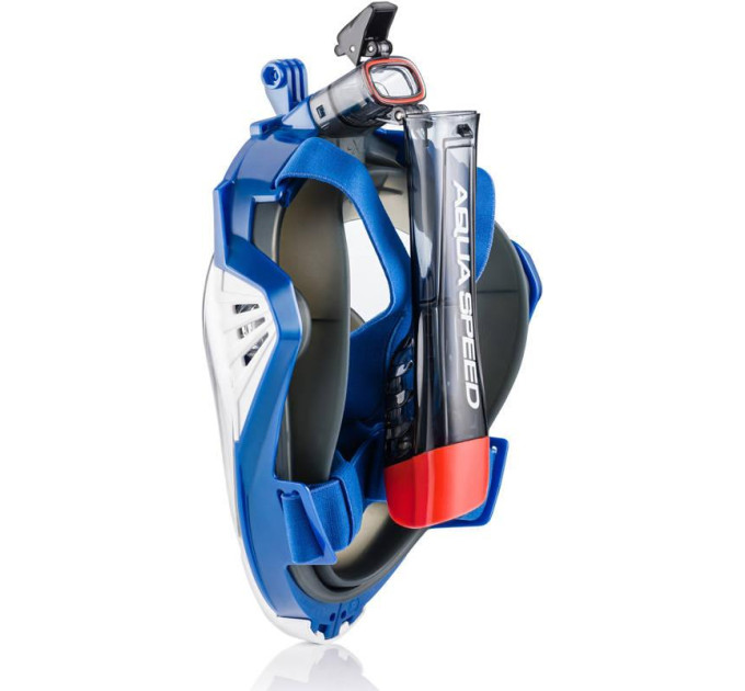 Повнолицева маска Aqua Speed DRIFT Чорний, Синій L/XL (249-01 L/XL)