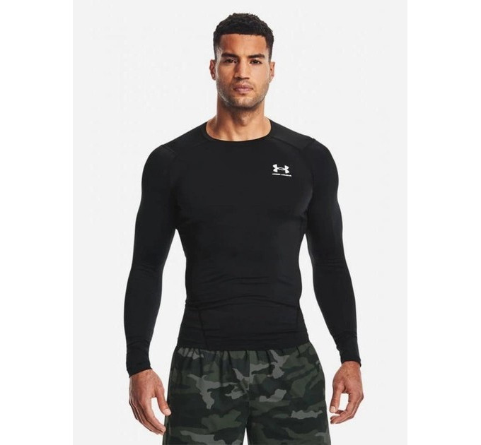 Лонгслів Under Armour UA HG Armour Comp LS чорний Чол LS 1361524-001 2XL