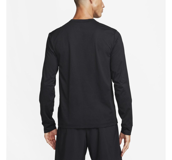 Чоловічий Лонгслів Nike M NK DF UV HYVERSE LS Чорний L (7dFB8583-010 L)