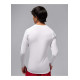 Чоловічий Лонгслів Jordan M DF SPRT LS BASELAYER Білий S (7dHQ8683-100 S)