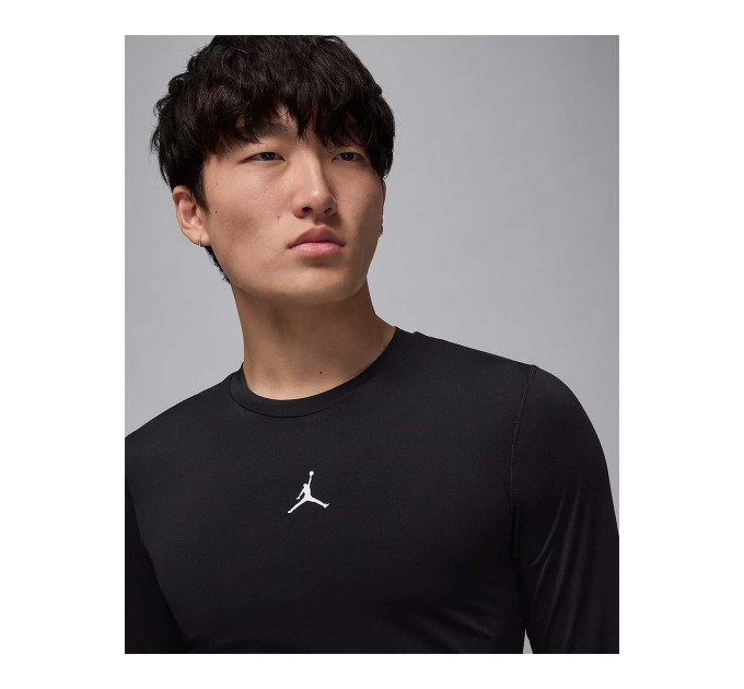 Чоловічий Лонгслів Jordan M DF SPRT LS BASELAYER Чорний L (7dHQ8683-010 L)