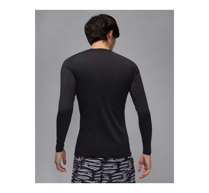 Чоловічий Лонгслів Jordan M DF SPRT LS BASELAYER Чорний S (7dHQ8683-010 S)