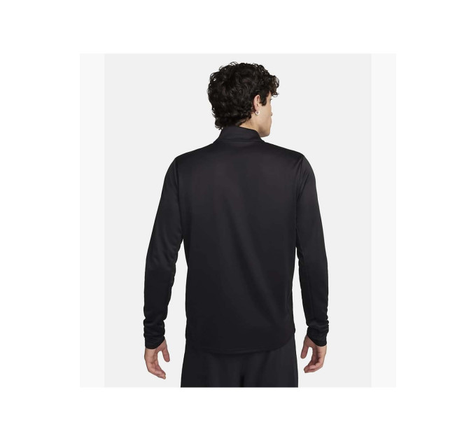 Чоловічий Лонгслів NIKE M NK DF PACER TOP HZ Чорний XL (7dFQ2494-010 XL)