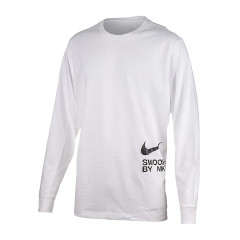 Чоловічий Лонгслів Nike TEE LS BIG SWOOSH Білий XL (7dFJ1119-100 XL)