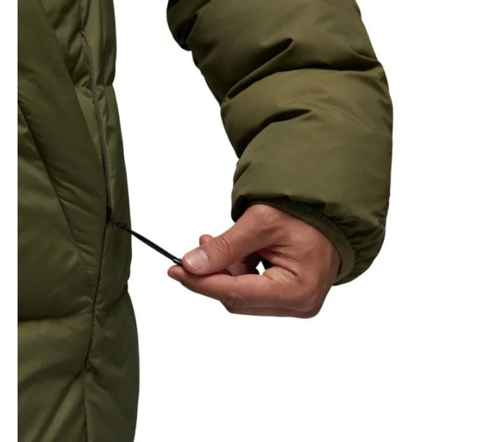 Чоловічий пуховик JORDAN M J FLIGHT DOWN PARKA Оливковий M (7dFV7269-222 M)