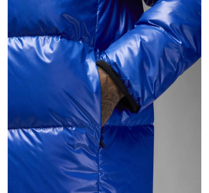 Чоловічий пуховик JORDAN M J FLIGHT DOWN PUFFER Синій S (7dFV7271-480 S)