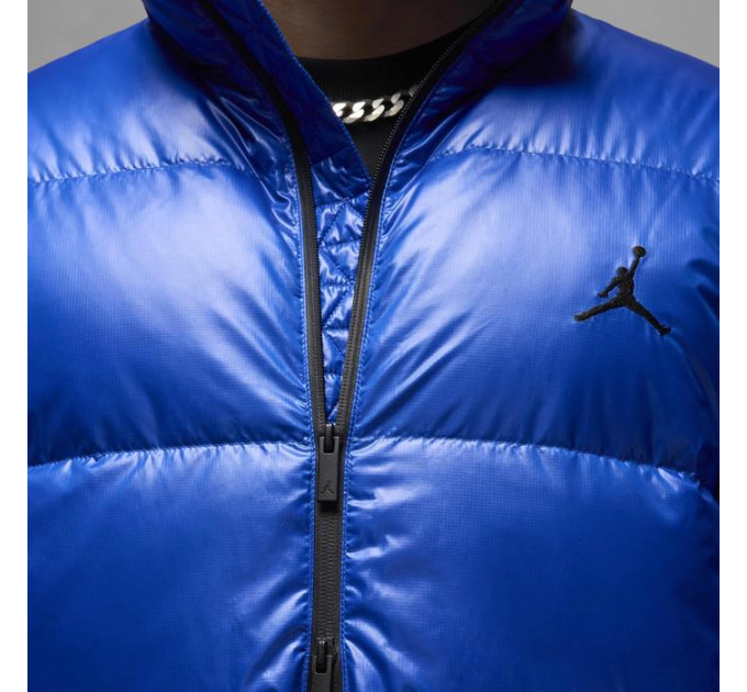 Чоловічий пуховик JORDAN M J FLIGHT DOWN PUFFER Синій S (7dFV7271-480 S)