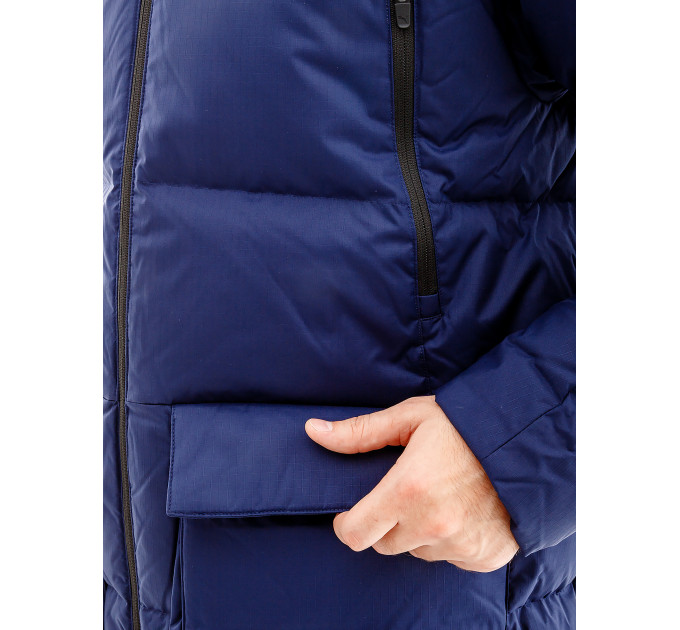 Чоловічий Куртка пуховик PUMA Protective Hooded Down Coat Синій L (7d67537806 L)