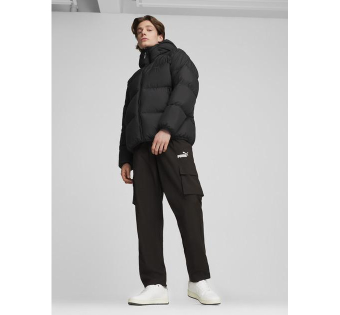 Чоловічий пуховик PUMA Down Puffer Jacket Чорний XL (7d62647601 XL)