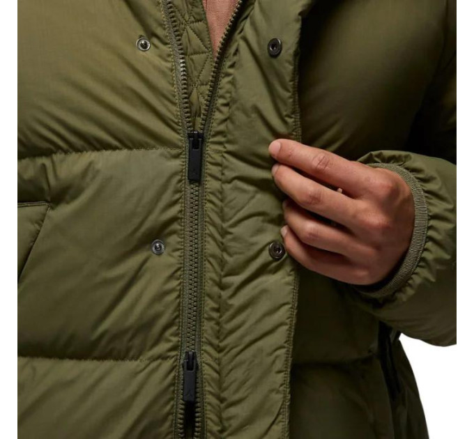 Чоловічий пуховик JORDAN M J FLIGHT DOWN PARKA Оливковий L (7dFV7269-222 L)