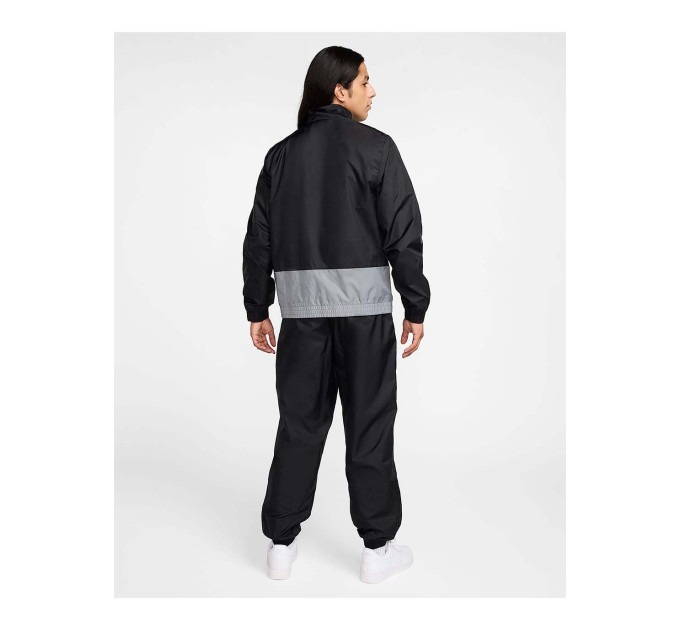 Чоловічий Костюм спортивний Nike Woven Tracksuit Чорний L (7dHJ1985-010 L)