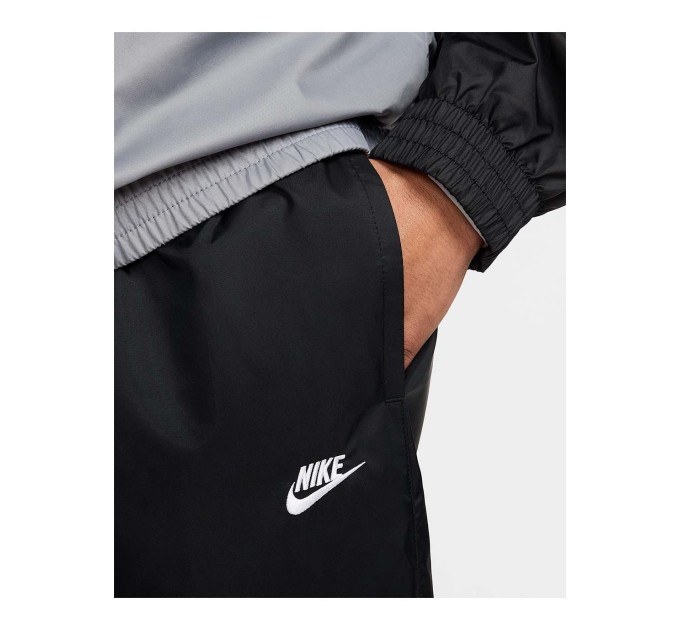 Чоловічий Костюм спортивний Nike Woven Tracksuit Чорний L (7dHJ1985-010 L)