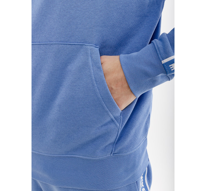 Чоловічий Костюм спортивний Nike CLUB FLC GX HD TRK SUIT Блакитний 2XL (7dFB7296-450 2XL)