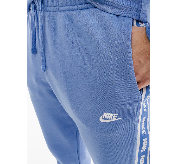 Чоловічий Костюм спортивний Nike CLUB FLC GX HD TRK SUIT Блакитний 2XL (7dFB7296-450 2XL)