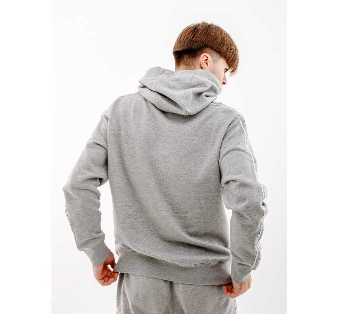 Чоловічий Костюм спортивний Nike CLUB FLC GX HD TRK SUIT Сірий S (7dFB7296-063 S)