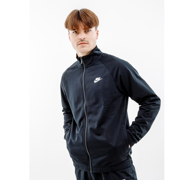 Чоловічий Костюм спортивний Nike M NK CLUB PK TRK SUIT Чорний M (7dFB7351-010 M)