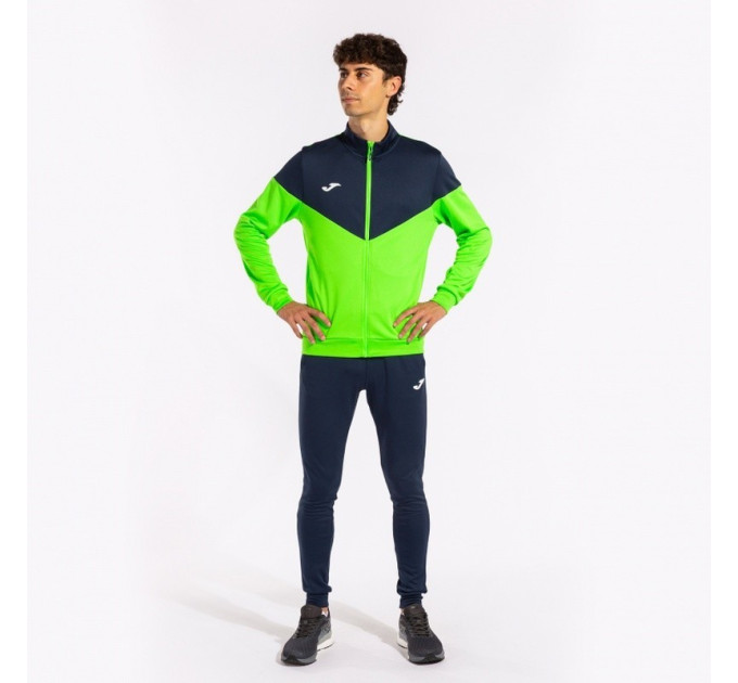 Чоловічий спортивний костюм Joma OXFORD TRACKSUIT FLUOR зелений,синій XL 102747.023 XL