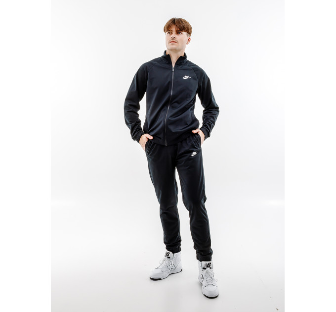 Чоловічий Костюм спортивний Nike M NK CLUB PK TRK SUIT Чорний S (7dFB7351-010 S)
