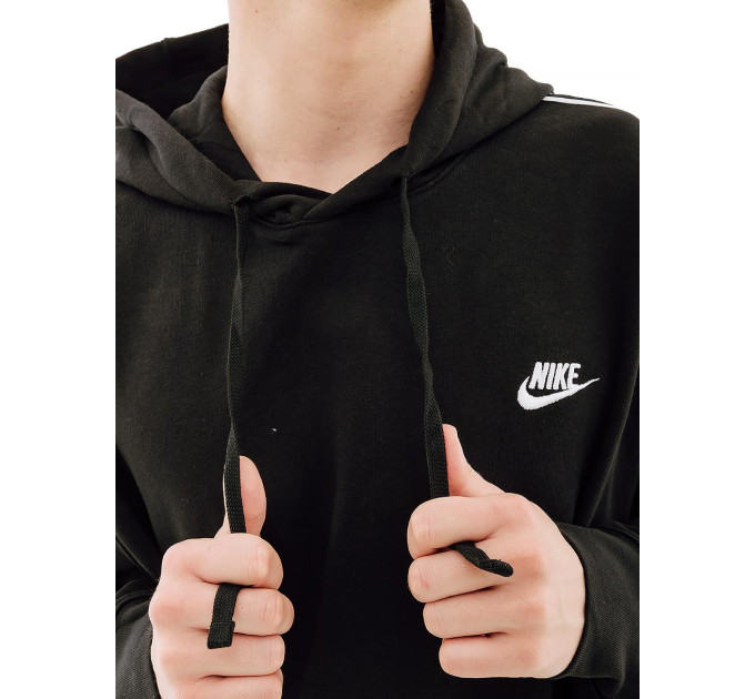 Чоловічий Костюм спортивний Nike M NK CLUB FLC GX HD TRK SUIT Чорний L (7dFB7296-010 L)