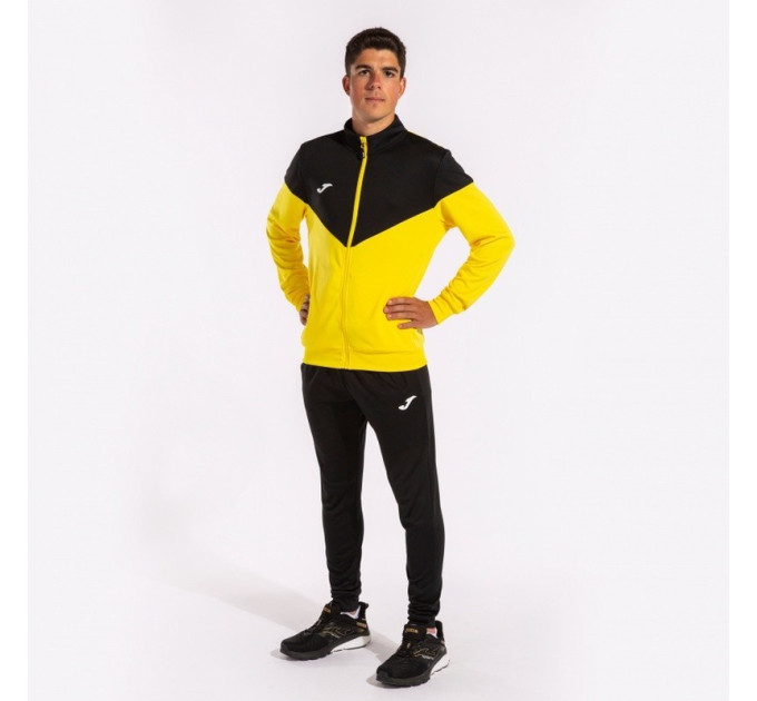 Чоловічий спортивний костюм Joma OXFORD TRACKSUIT жовтий,чорний 2XL 102747.901 2XL