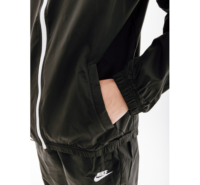 Чоловічий Спортивний костюм Nike M CLUB LND WVN TRK SUIT Чорний M (7dDR3337-010 M)
