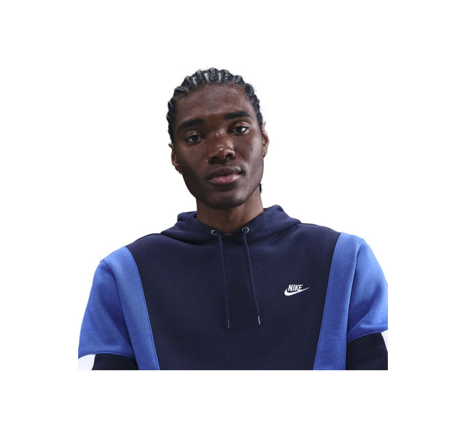 Чоловічий Костюм спортивний Nike M CLUB FLEECE HDED TRACK GX Чорний M (7dHV1165-451 M)