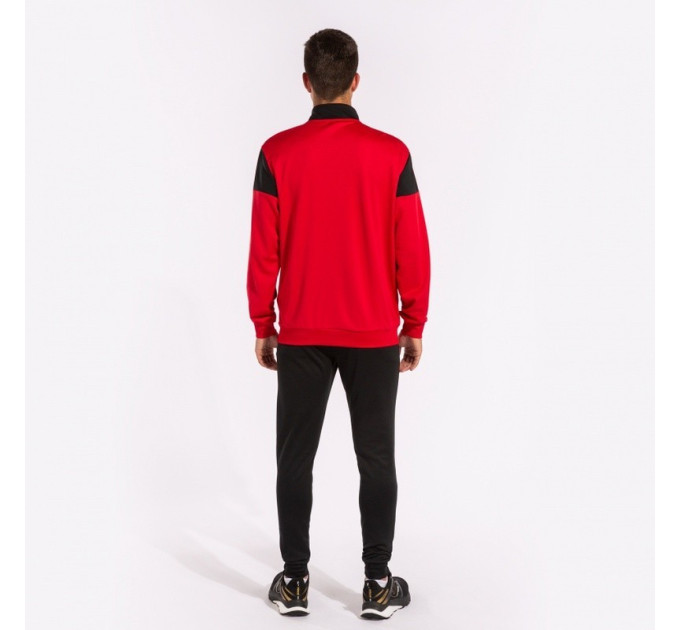 Чоловічий спортивний костюм Joma OXFORD TRACKSUIT червоний,чорний 2XL 102747.601 2XL
