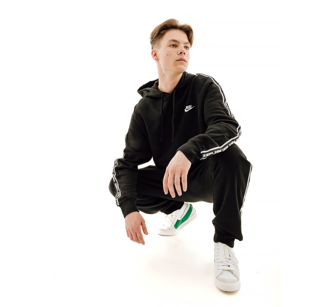 Чоловічий Костюм спортивний Nike M NK CLUB FLC GX HD TRK SUIT Чорний S (7dFB7296-010 S)