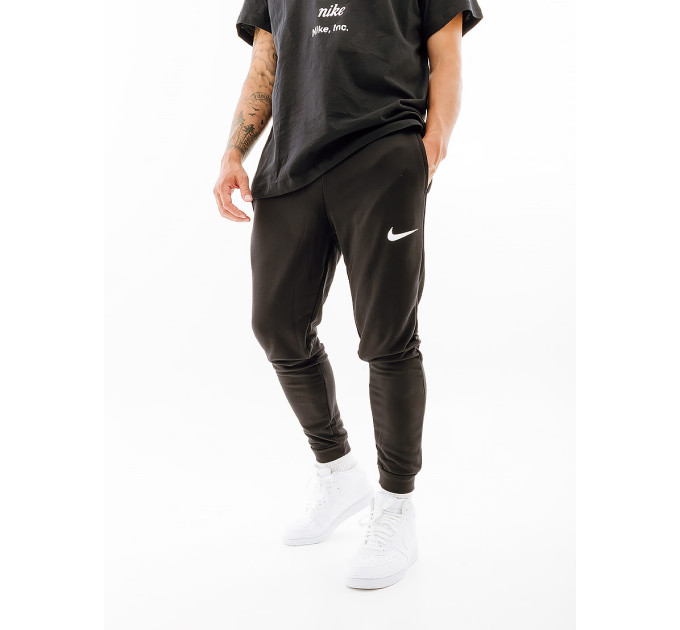 Чоловічі Штани Nike M NK DRY PANT TAPER FLEECE Чорний 2XL (7dCJ4312-010 2XL)