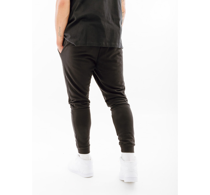 Чоловічі Штани Nike M NK DRY PANT TAPER FLEECE Чорний 2XL (7dCJ4312-010 2XL)