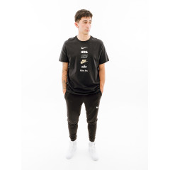 Чоловічі Штани Nike M NK DRY PANT TAPER FLEECE Чорний 2XL (7dCJ4312-010 2XL)