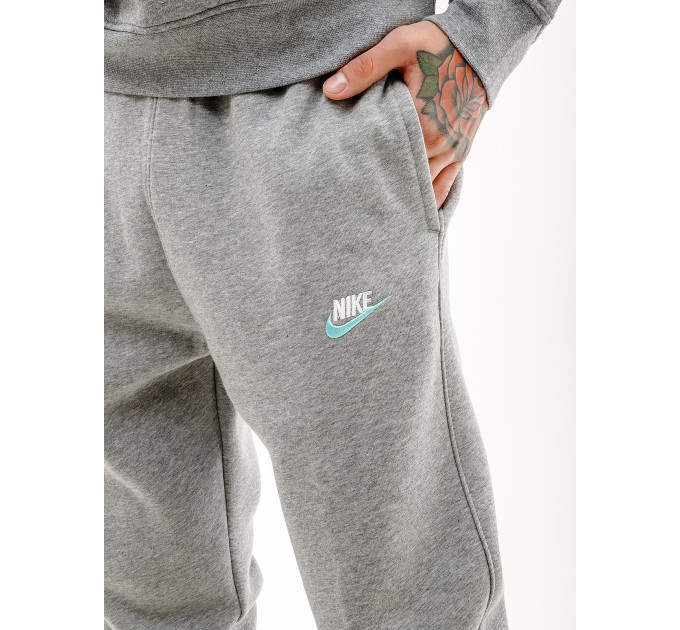 Чоловічі Штани Nike M CLUB DT JGGR BB Сірий XL (7dDQ8385-065 XL)