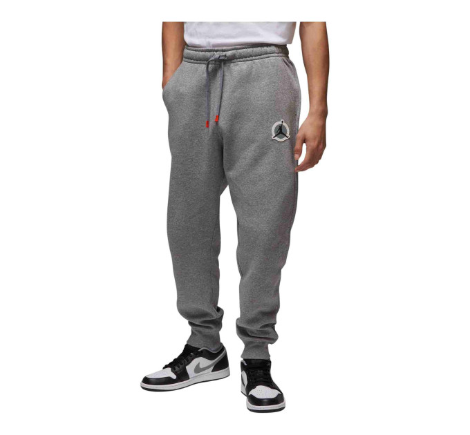 Чоловічі Штани Jordan Flight Mvp Fleece Сірий L (7dDV7596-091 L)
