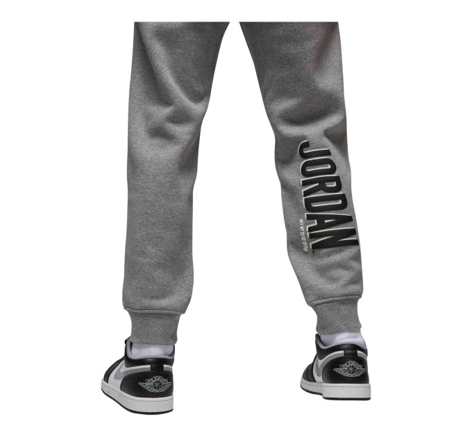 Чоловічі Штани Jordan Flight Mvp Fleece Сірий L (7dDV7596-091 L)
