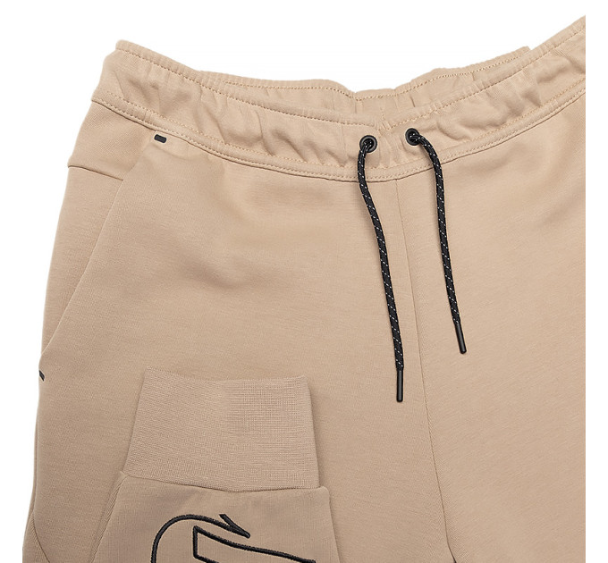 Чоловічі Штани Nike TCH FLC GX JGGR Бежевий L (7dDX0581-247 L)