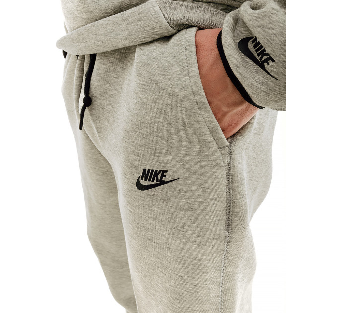 Чоловічі Штани Nike TCH FLC JGGR Сірий 2XL (7dFB8002-063 2XL)