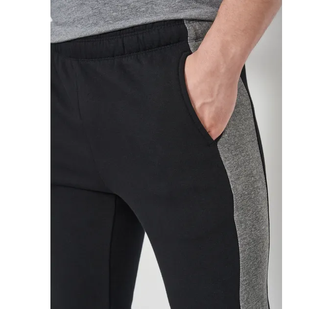 Чоловічі Спортивні штани Joma STREET Чорний Сірий M (102038.111 M)