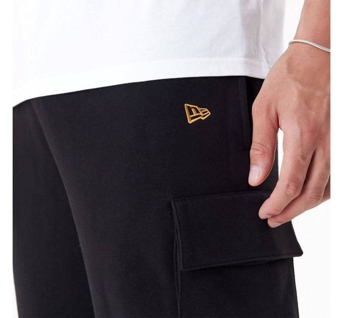 Чоловічі Штани New Era NE SCRIPT CARGO Чорний XL (7d60435397 XL)