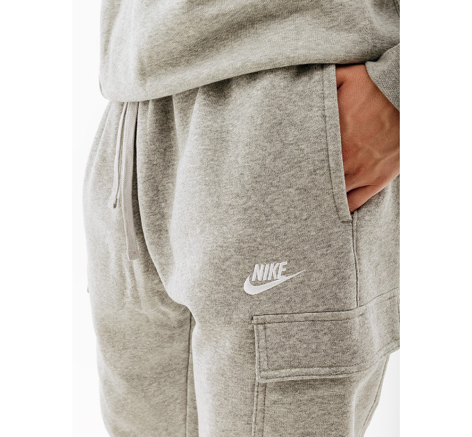 Чоловічі Штани Nike CLUB PANT CARGO BB Різнокольоровий Сірий L (7dCD3129-063 L)