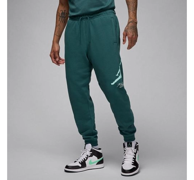 Чоловічі Штани JORDAN M J ESS FLC BASELINE PANT Зелений L (7dFD7345-366 L)