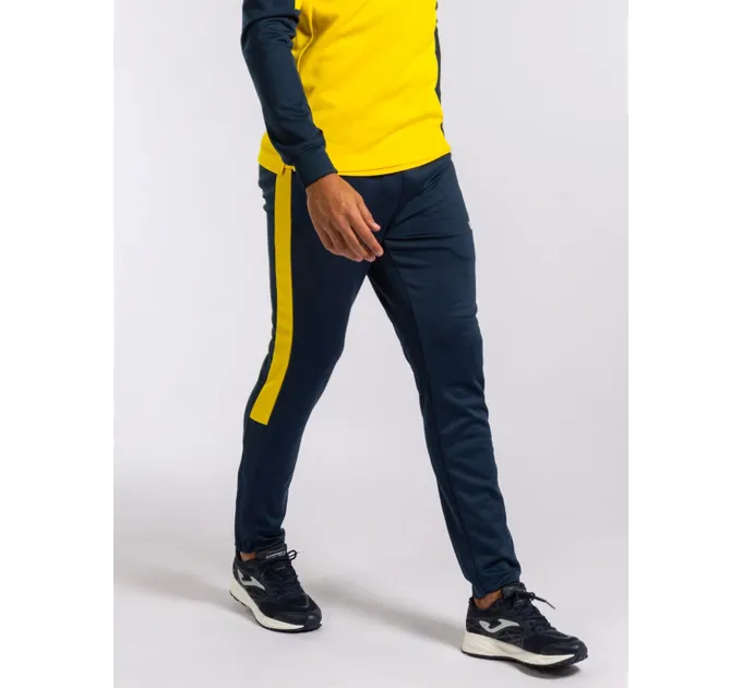 Спортивні штани Joma ECO CHAMPIONSHIP Темно-синій, Жовтий M (102752.339)