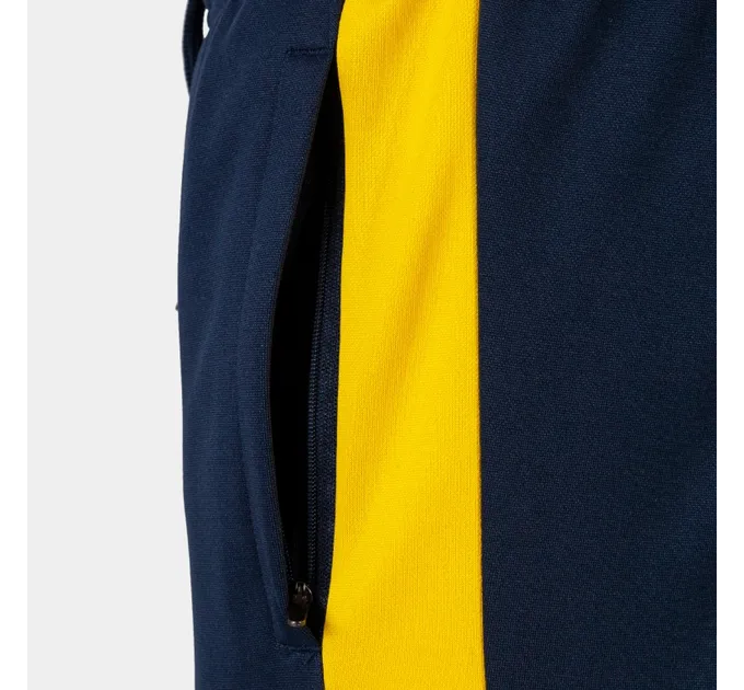 Спортивні штани Joma ECO CHAMPIONSHIP Темно-синій, Жовтий M (102752.339)
