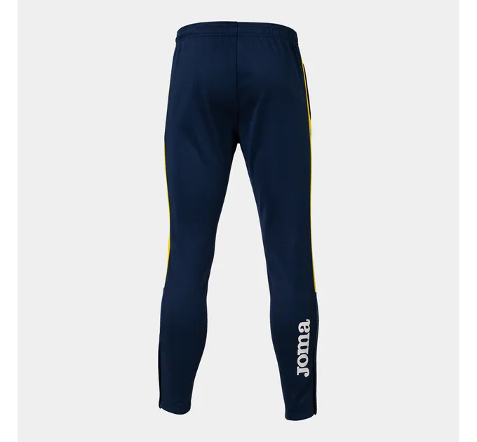 Спортивні штани Joma ECO CHAMPIONSHIP Темно-синій, Жовтий M (102752.339)