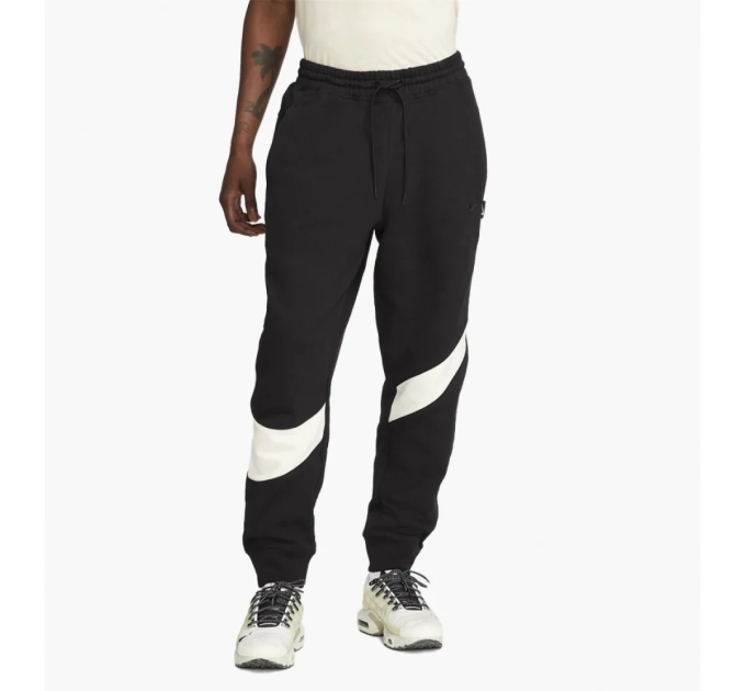 Чоловічі Штани Nike M SWOOSH FLC PANT Чорний M (7dDX0564-013 M) Чоловічі Штани Nike M SWOOSH FLC PANT Чорний M (7dDX0564-013 M)