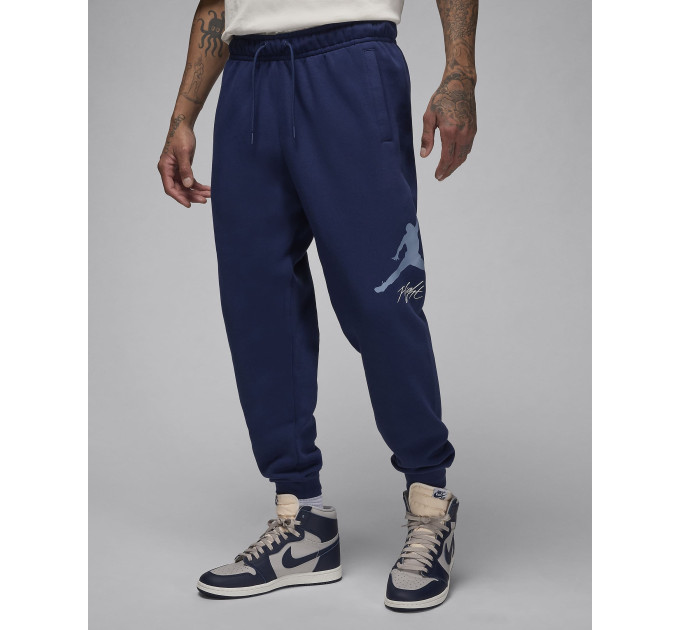 Чоловічі Штани Jordan M J ESS FLC BASELINE PANT Синій L (7dFD7345-410 L)