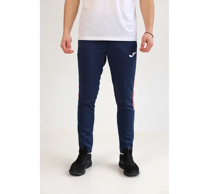 Спортивні штани Joma ECO CHAMPIONSHIP Темно-синій, Помаранчевий M (102752.390)